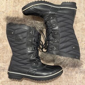 Sorel Joan of Arctic Waterproof Fur-Trimmed Winter Boots